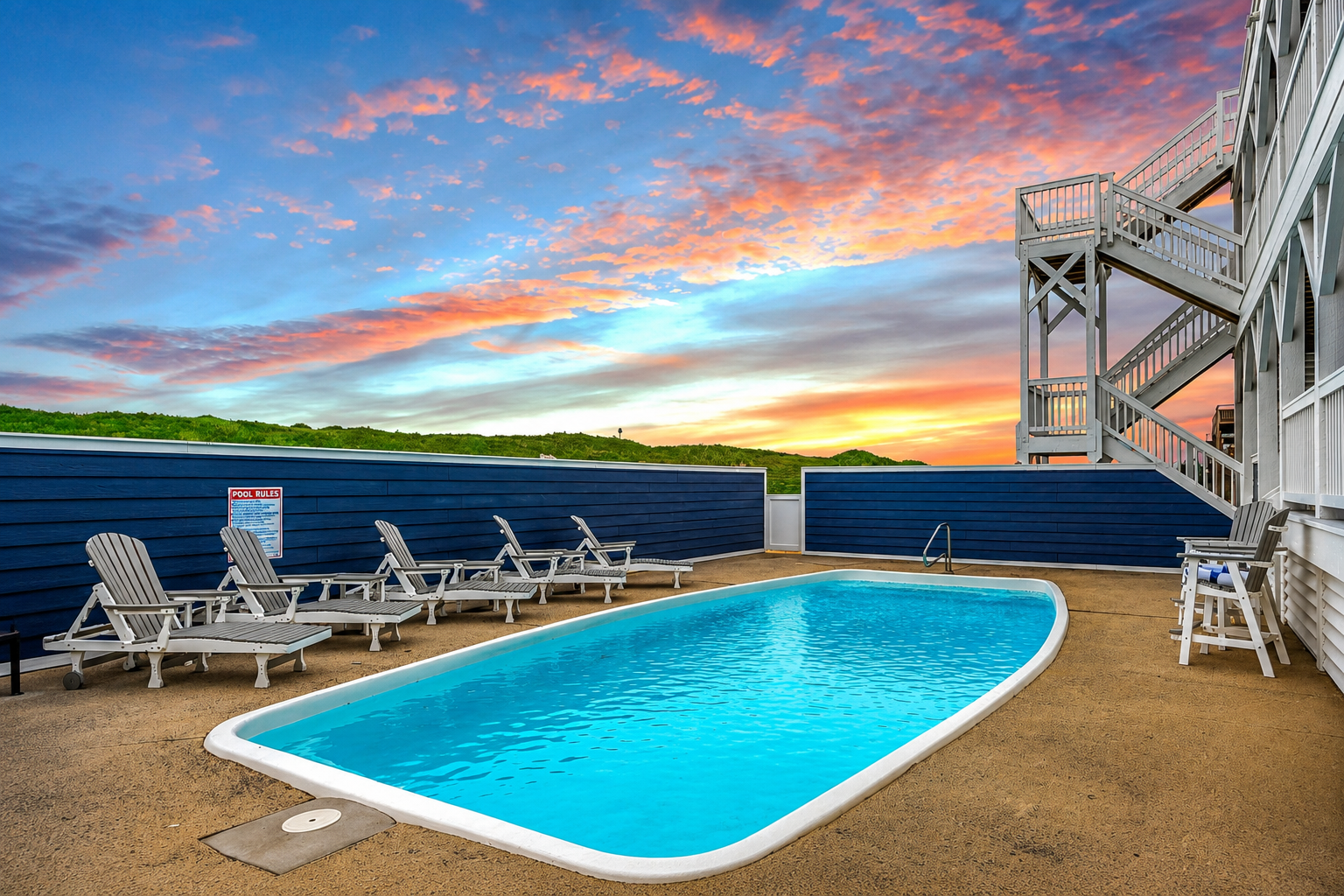 Island Dreams Hideaway heated pool