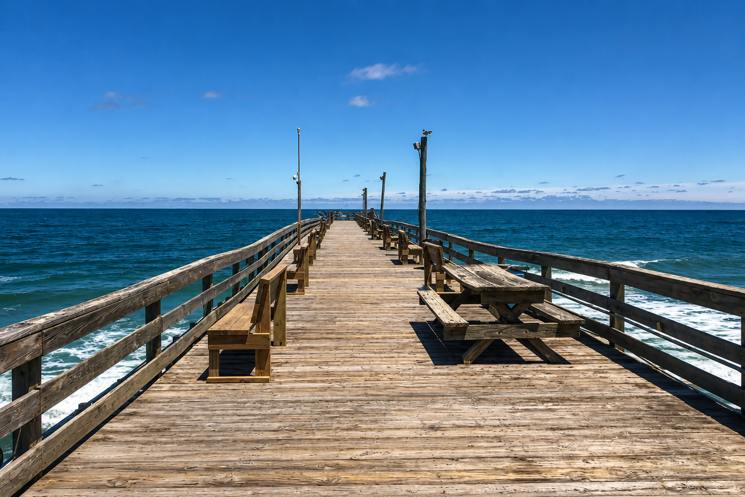 Rodanthe Pier and ocean view near Island Dreams Hideaway