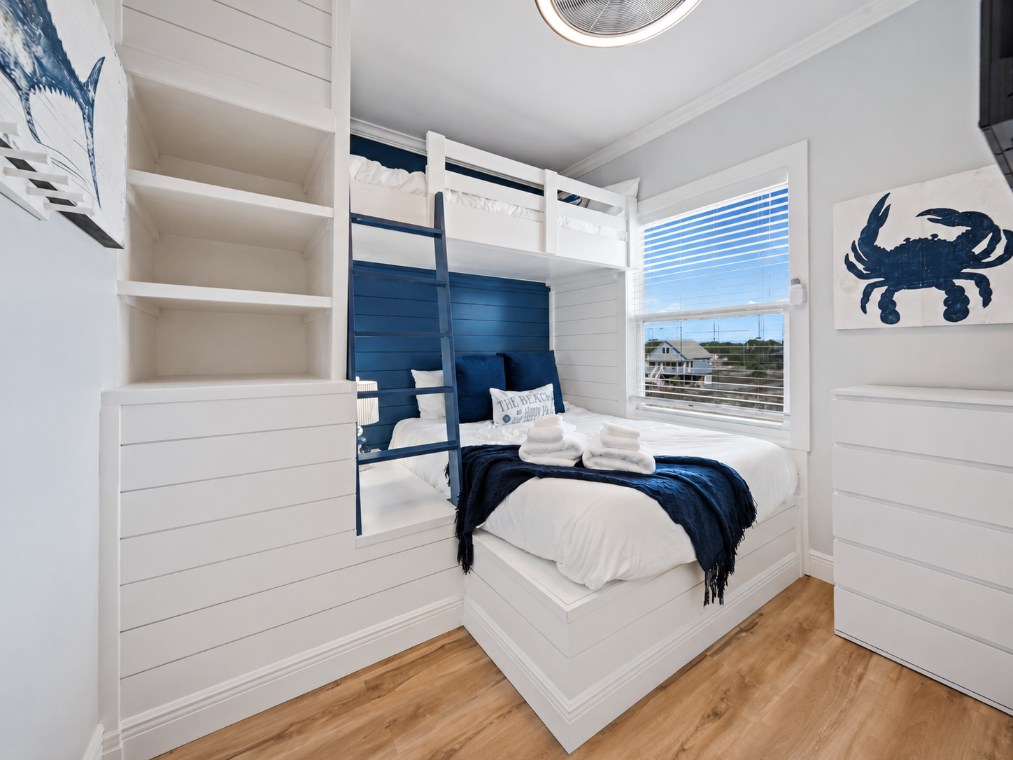 Bedroom 5 at Sand Crab Hideaway
