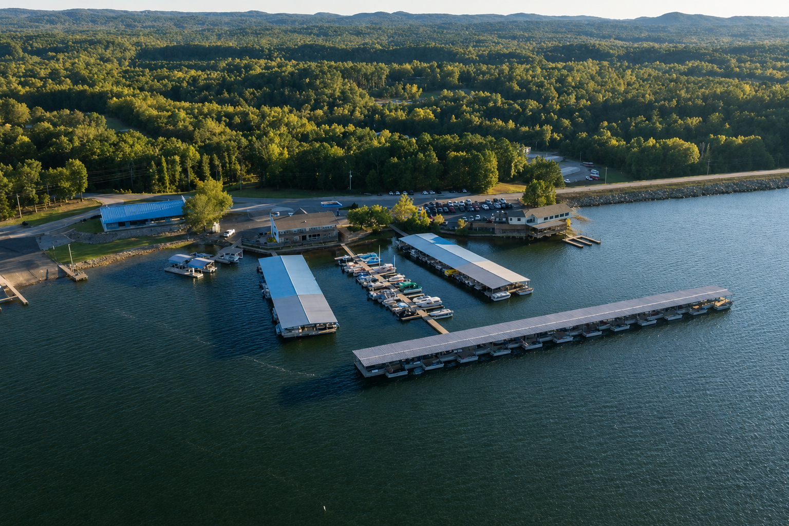 Lake Cortez waterfront and dock