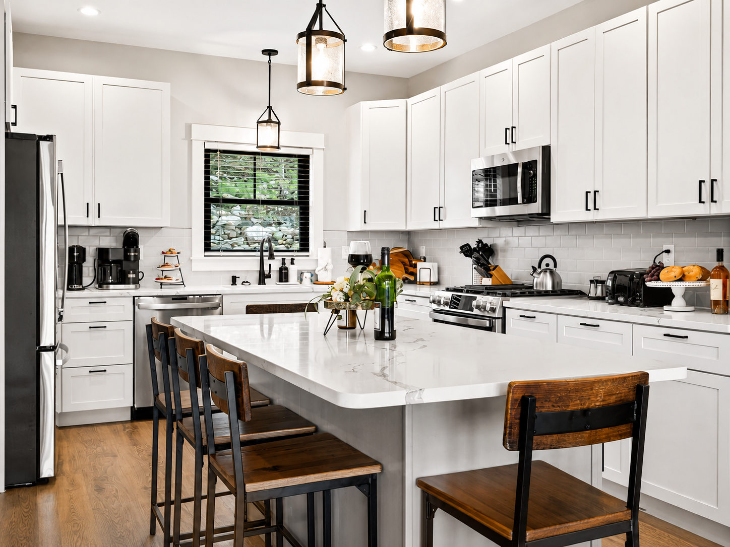 Luxury vacation rental kitchen
