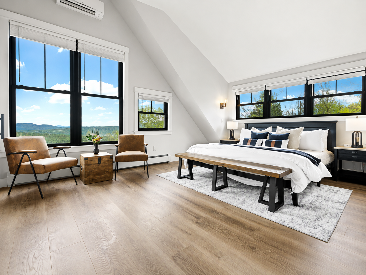 Primary bedroom at Sunday Summit Hideaway