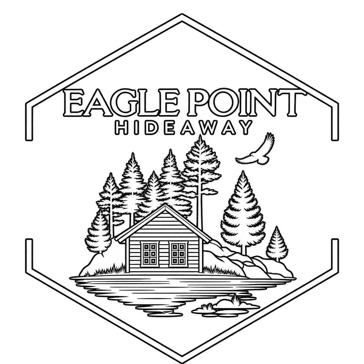 Eagle Point Hideaway Logo