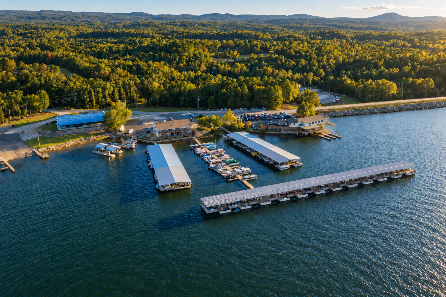Lake Cortez waterfront and dock