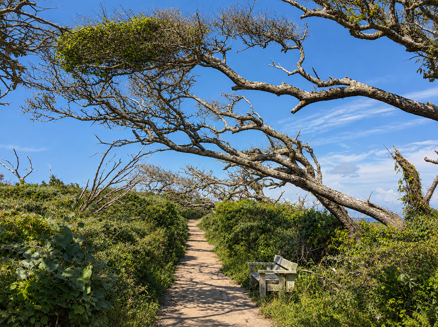 Pea Island National Wildlife Refuge scenic trail near Island Dreams Hideaway