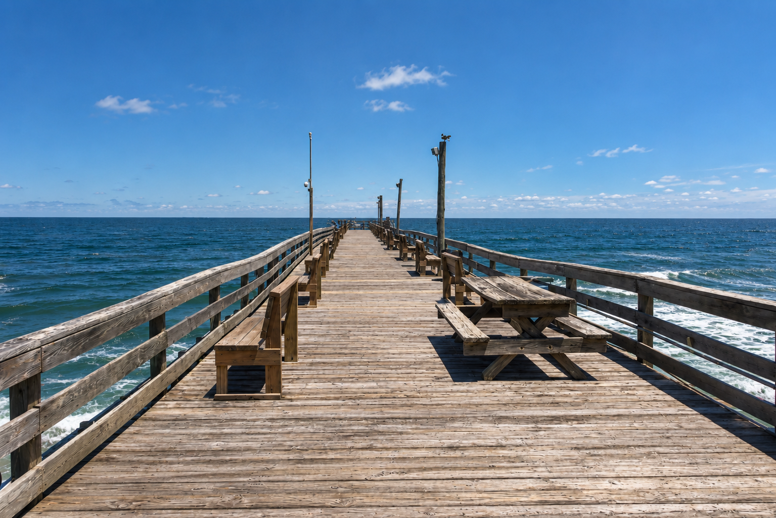 Rodanthe Pier and ocean view near Island Dreams Hideaway