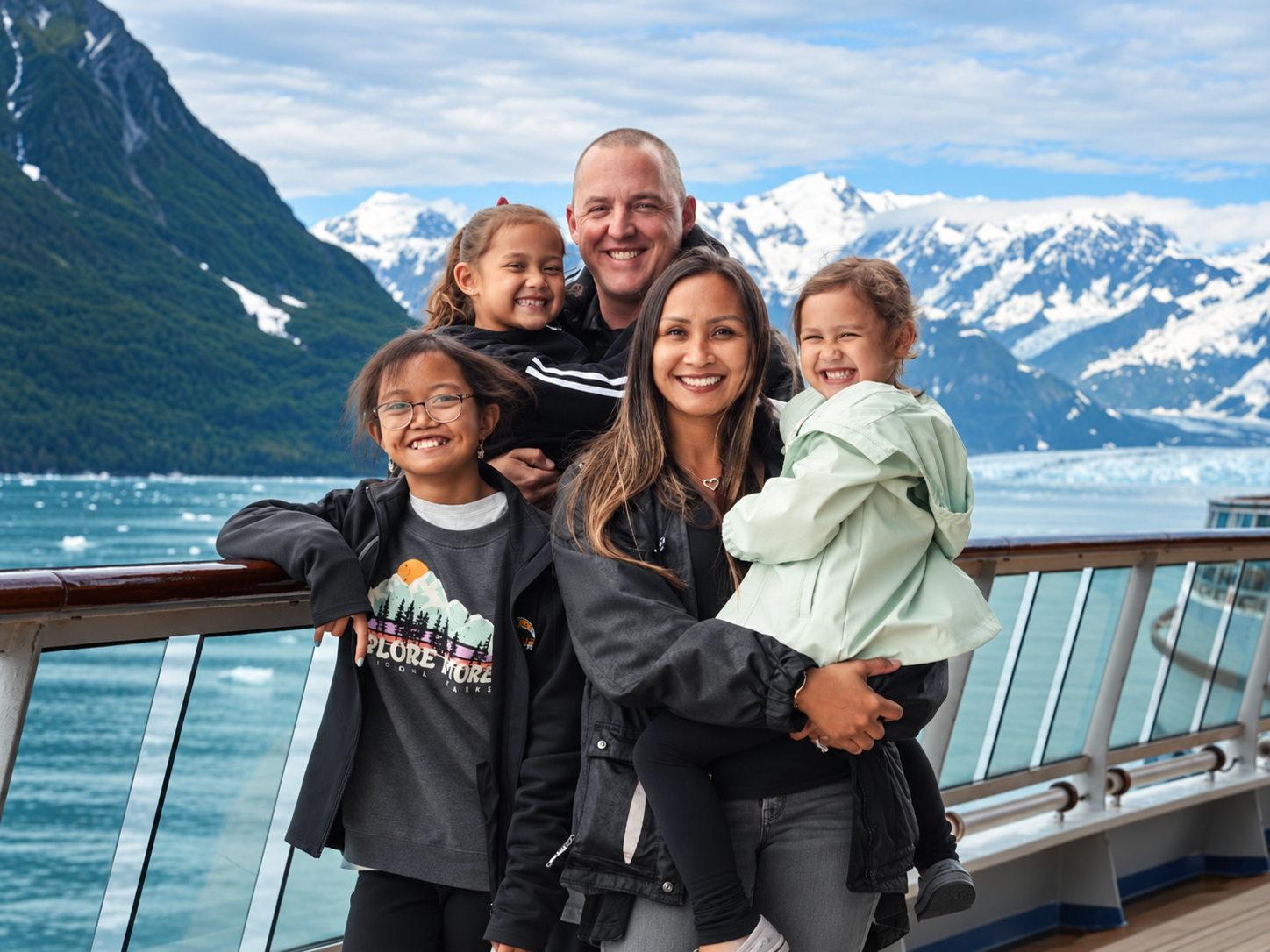 Kristine, Scott, and family