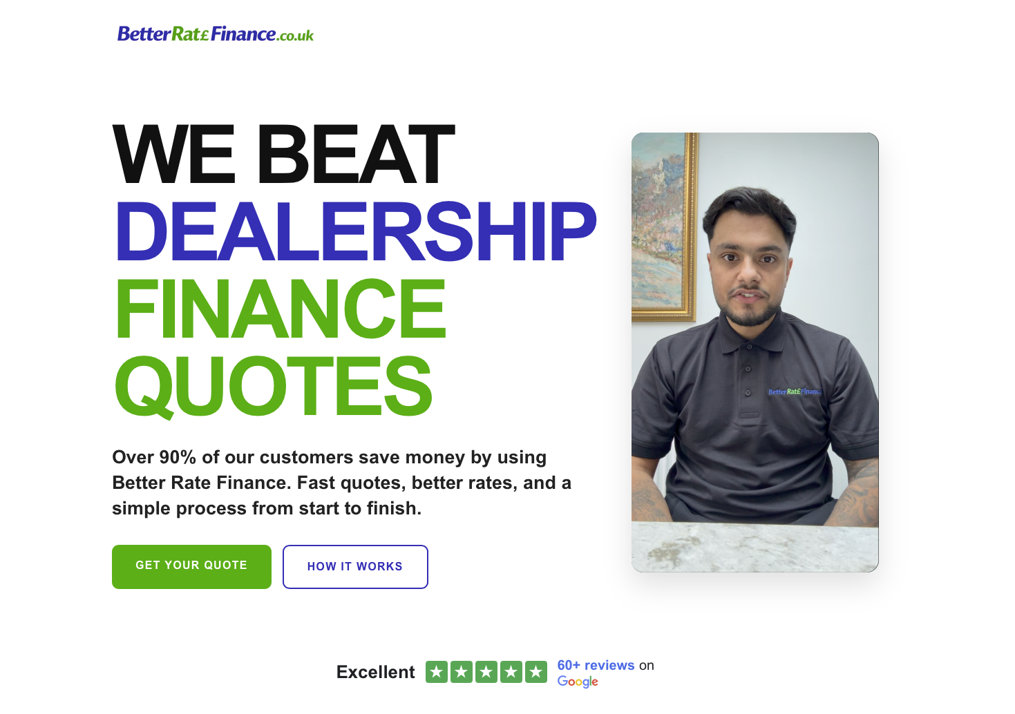 Better Rate Finance website
