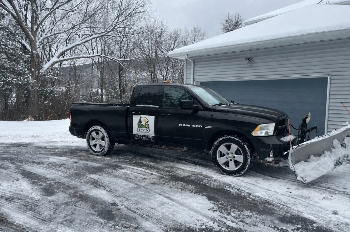Stevens Landscaping grounds maintenance project