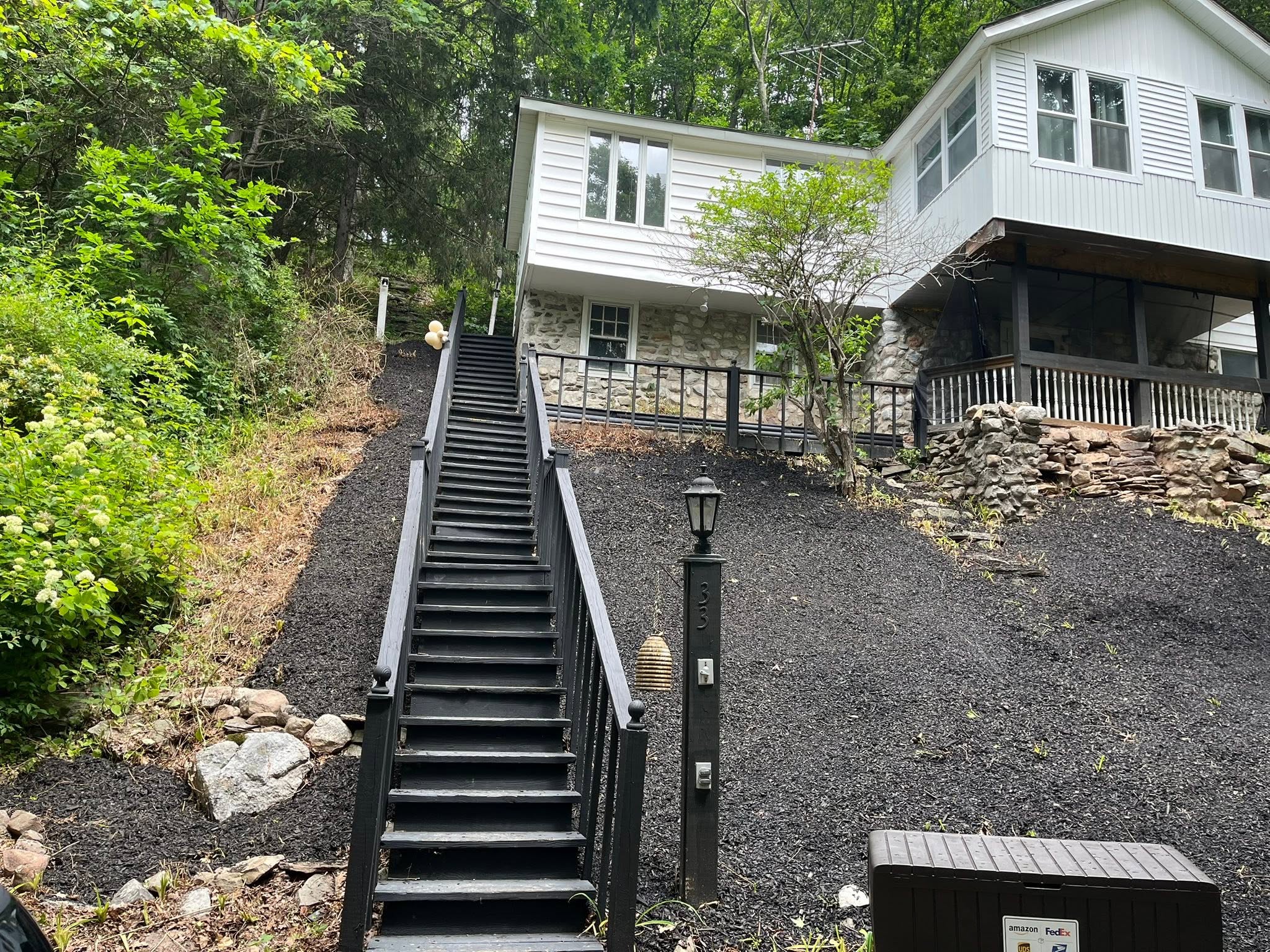 Stevens Landscaping landscape maintenance project