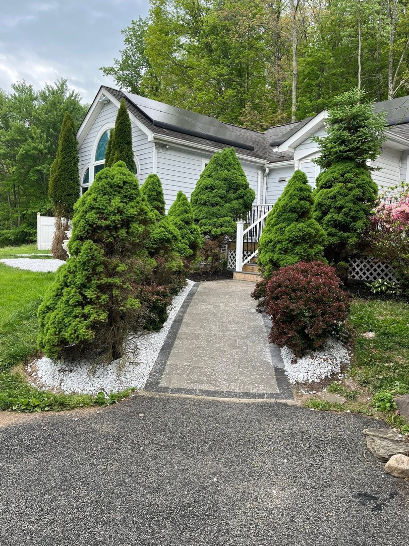 Finished Stevens Landscaping property project