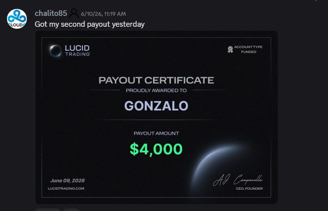 Lions Den member sharing a $4,000 second payout