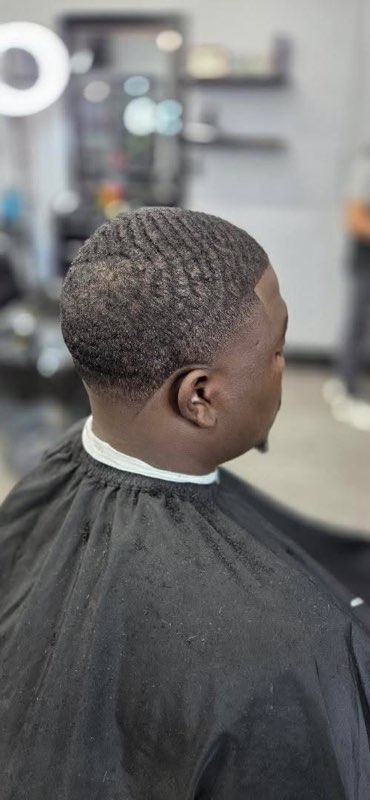 Barber chair styling San Diego
