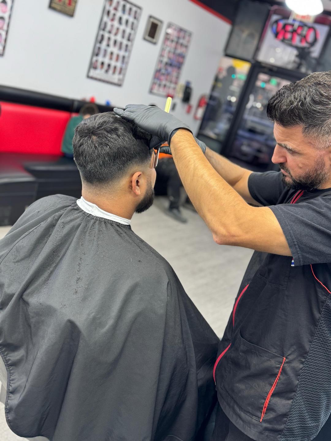 John - Barber at Omnia Barbershop Hillcrest San Diego