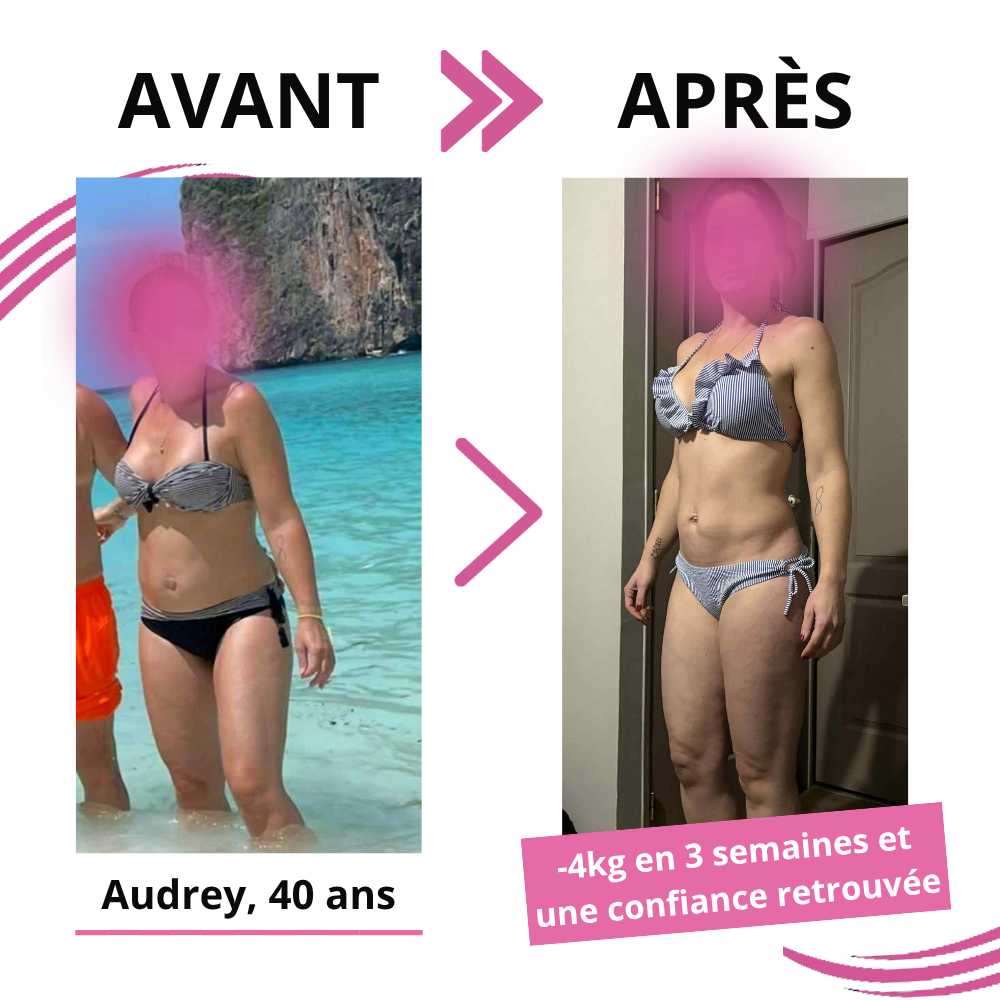 Transformation cliente — avant et après