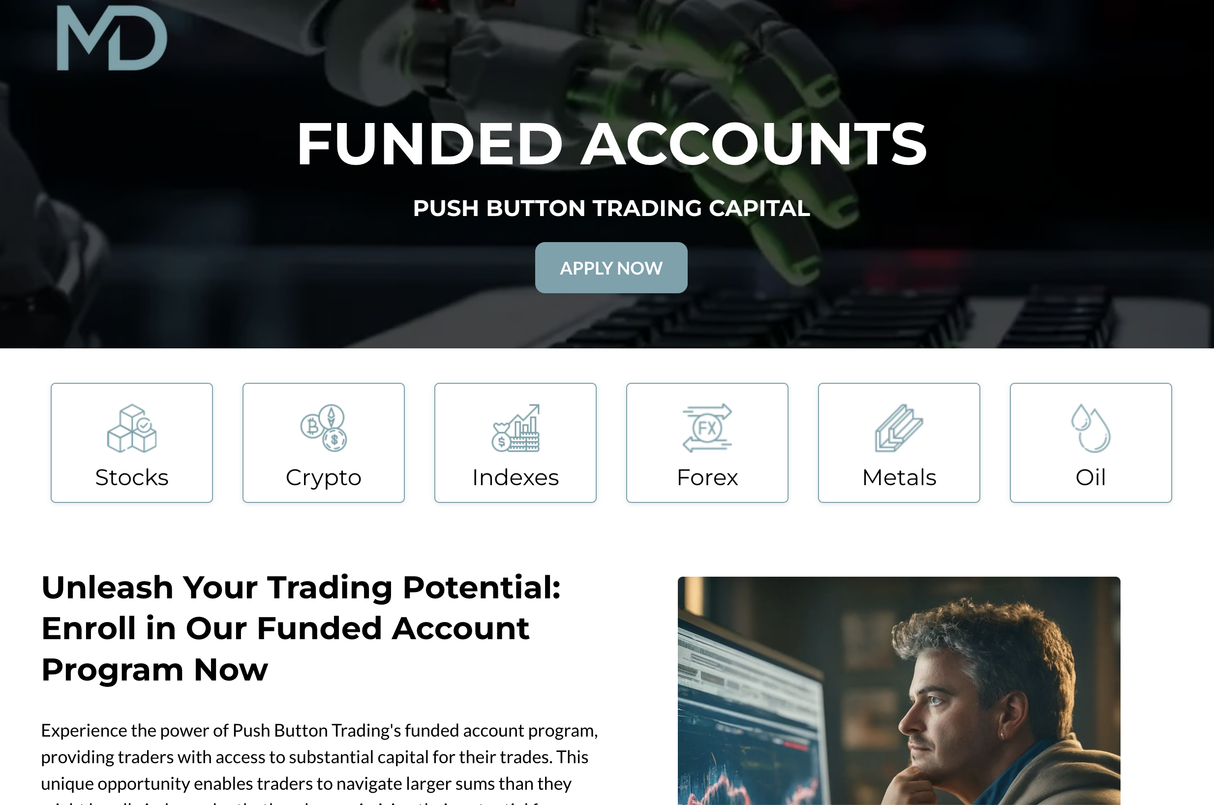 Funded Accounts W ThinkMarkets