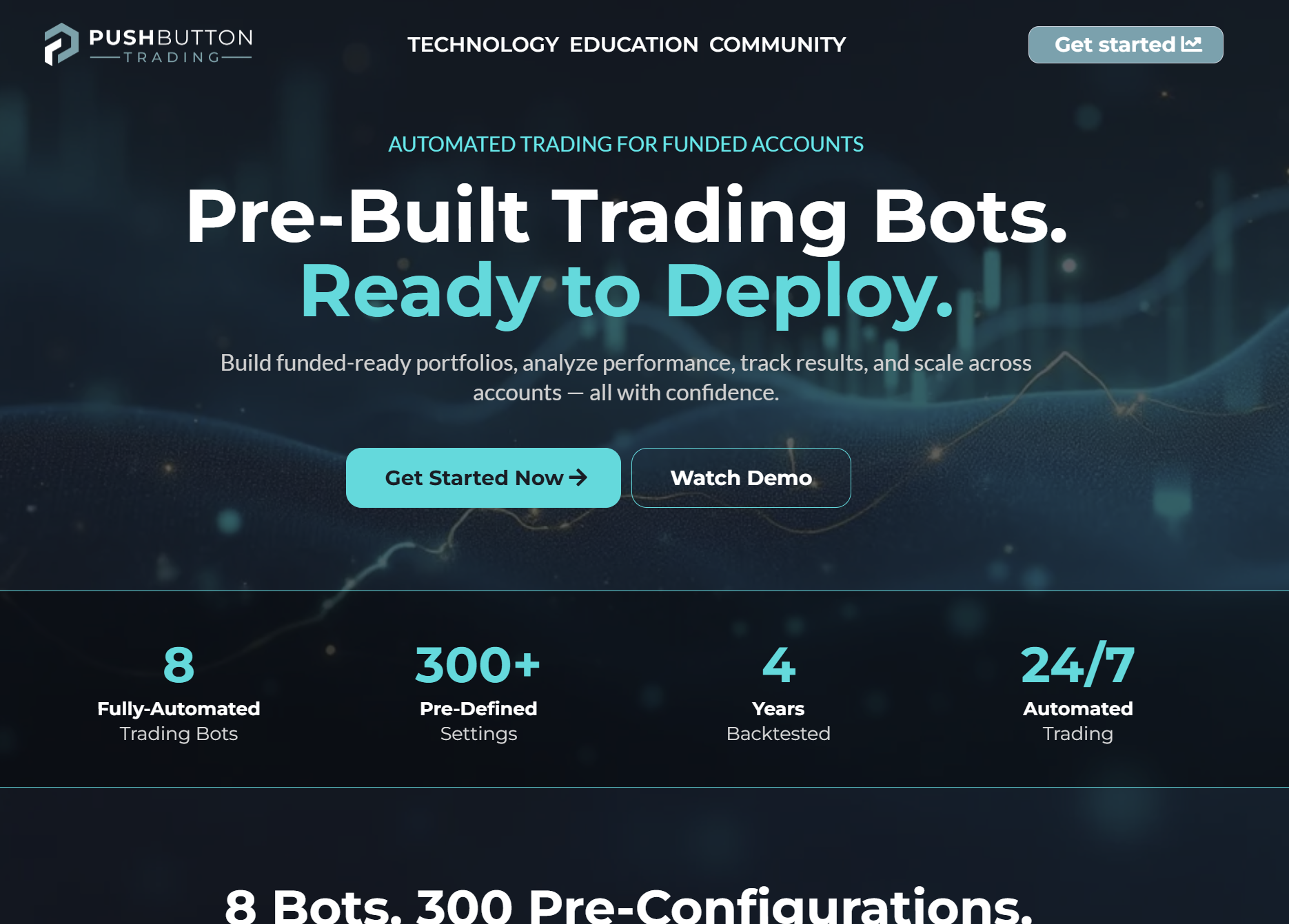 Automated Trading for Funded Accounts | Push Button Trading