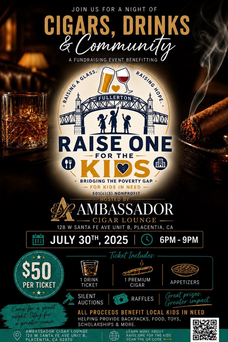 Cigars, Drinks & Community