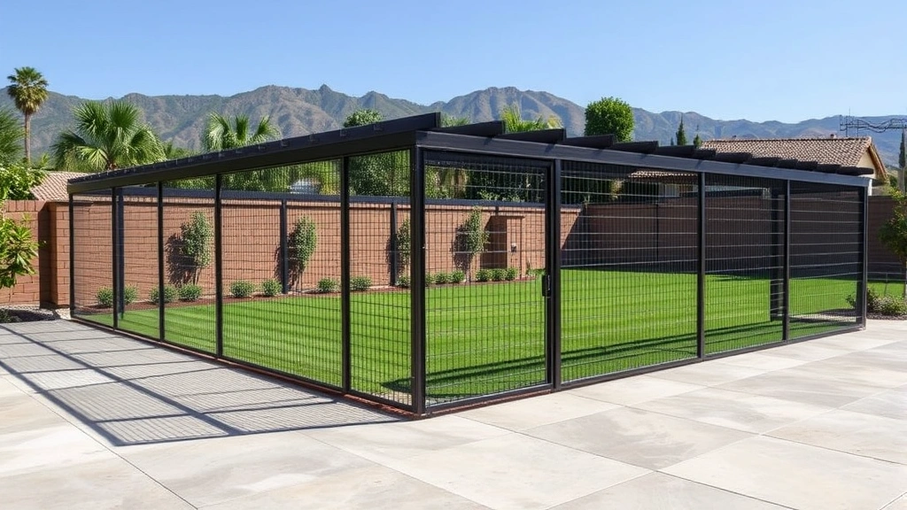 Custom Pet Enclosures projects in Los Angeles, CA showcasing unique designs and durable materials