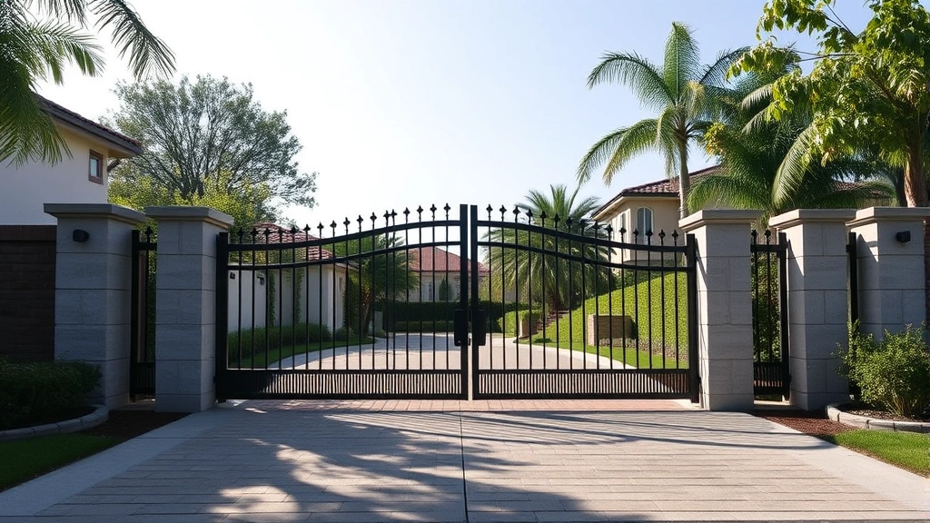 Automatic Driveway Gate Installation projects in Los Angeles, CA showcasing various designs and technologies
