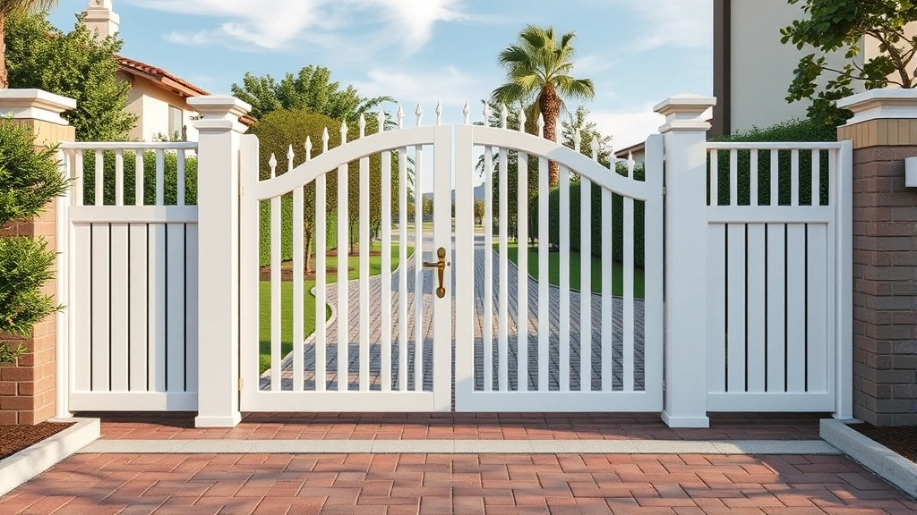 Vinyl Gates And Fences projects in Los Angeles, CA showcasing stylish and durable outdoor solutions