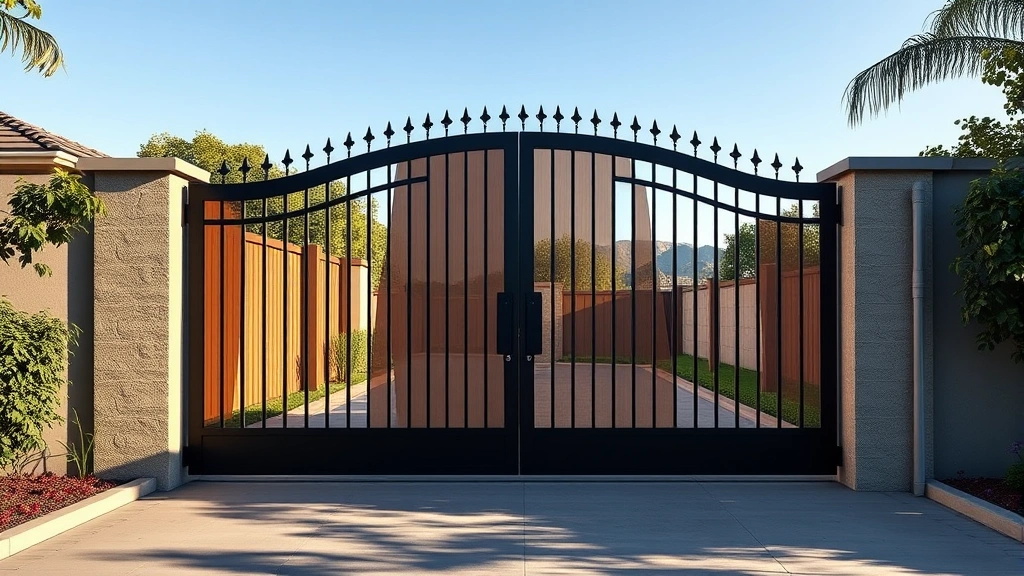 Custom Gate And Fence Design projects in Los Angeles, CA showcasing unique styles and craftsmanship