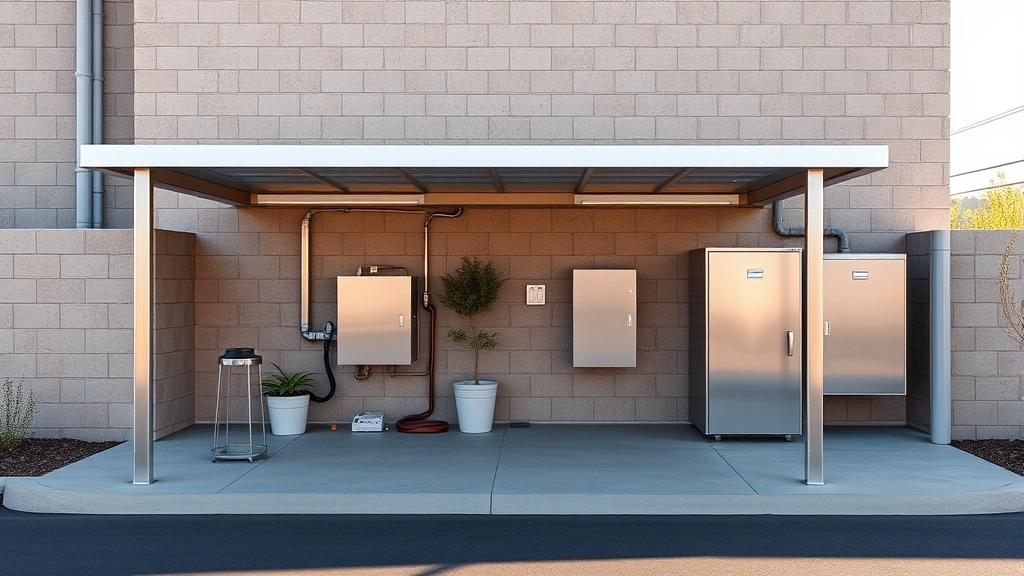 Utility Enclosures installation projects in Los Angeles, CA showcasing various design options and features