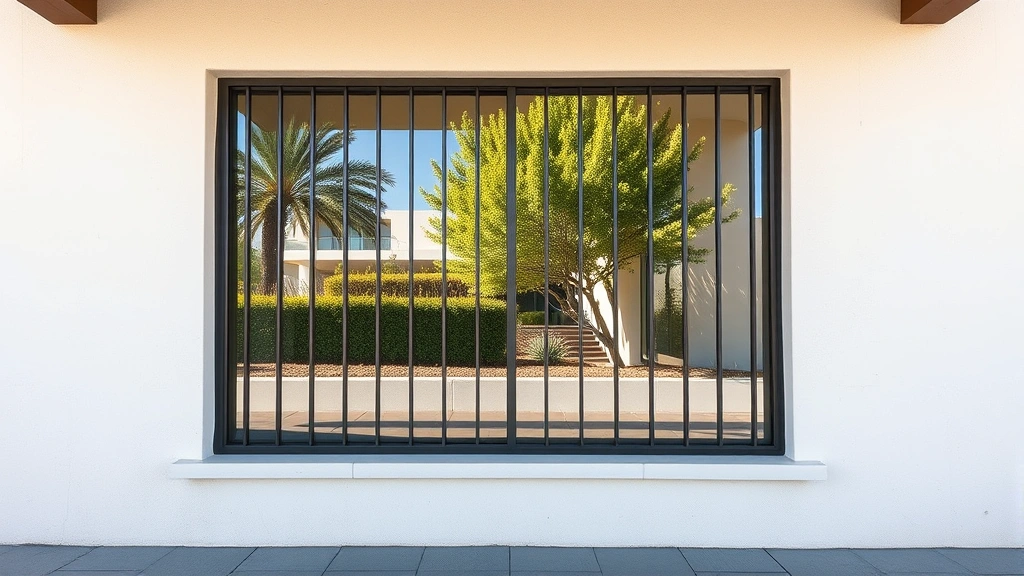 Security Window Bars projects in Los Angeles, CA showcasing various designs and installations.