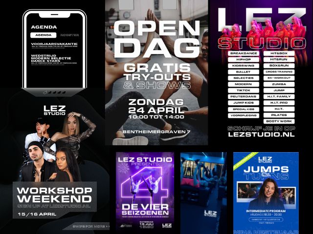 LEZ Studio Brand Identity