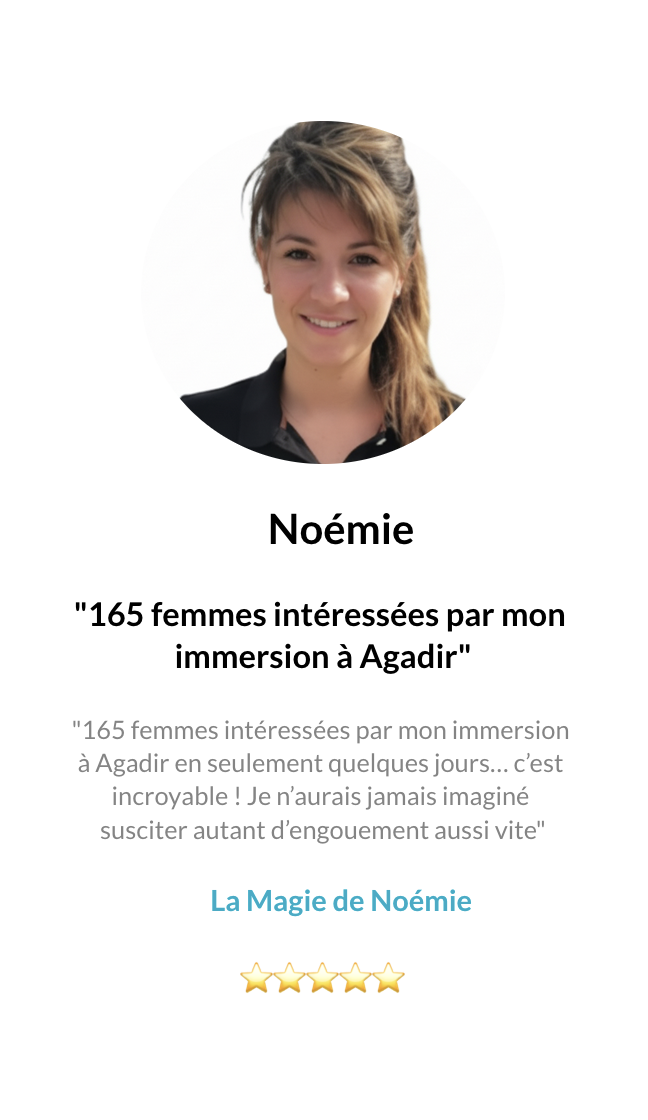 Témoignage Noémie