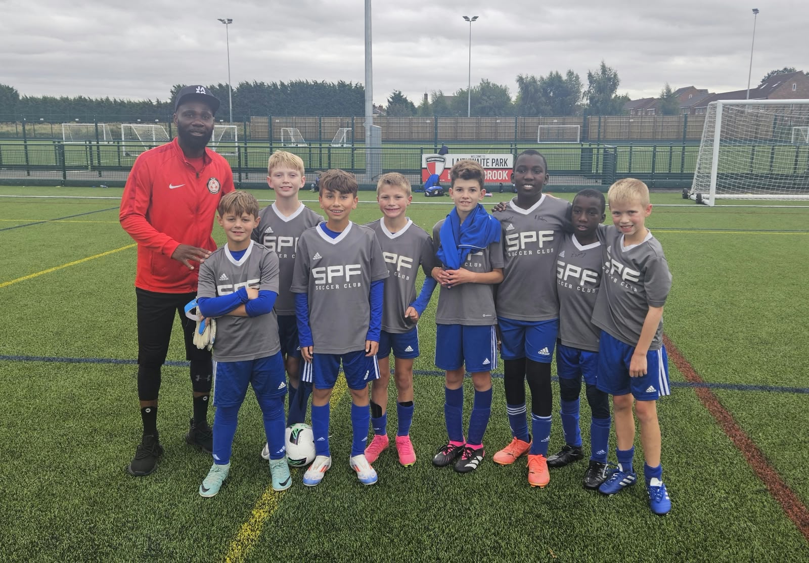 Photograph from a Touchline football tour