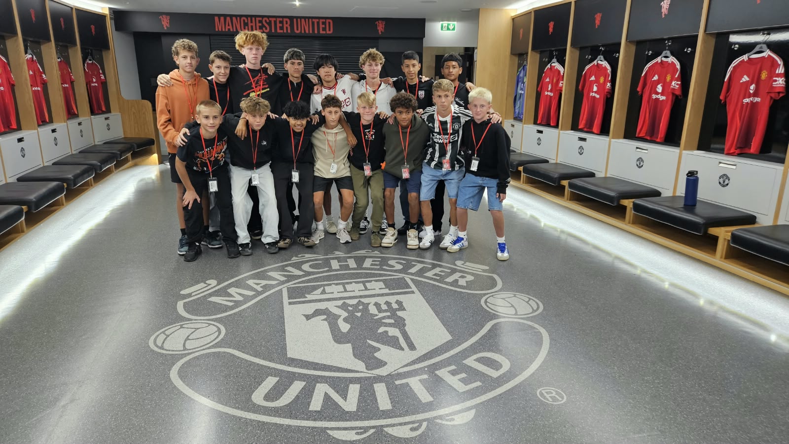 Photograph from a Touchline football tour