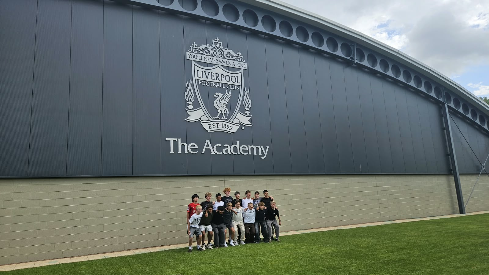 Photograph from a Touchline football tour