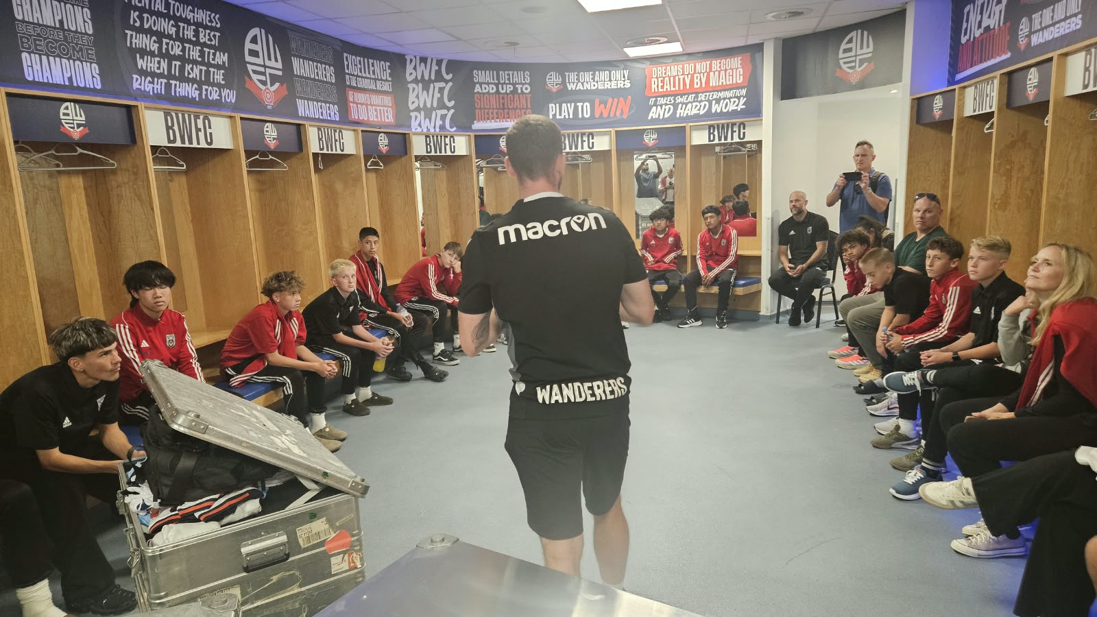 Photograph from a Touchline football tour
