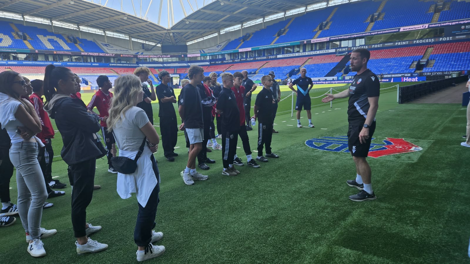 Photograph from a Touchline football tour