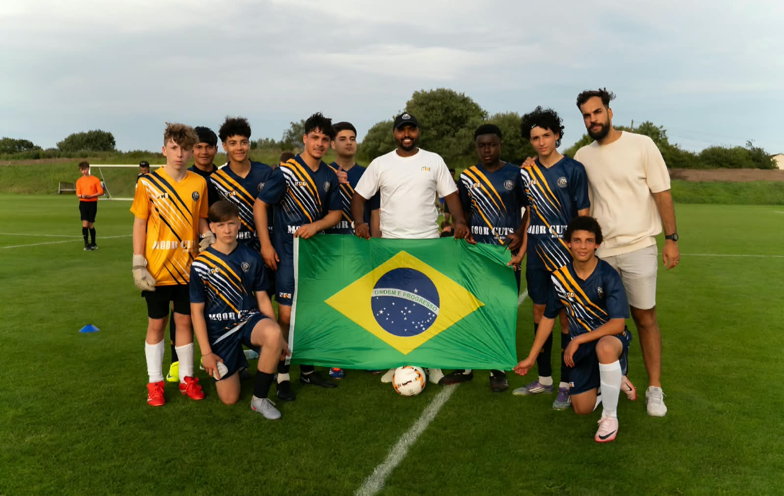 Photograph from a Touchline football tour