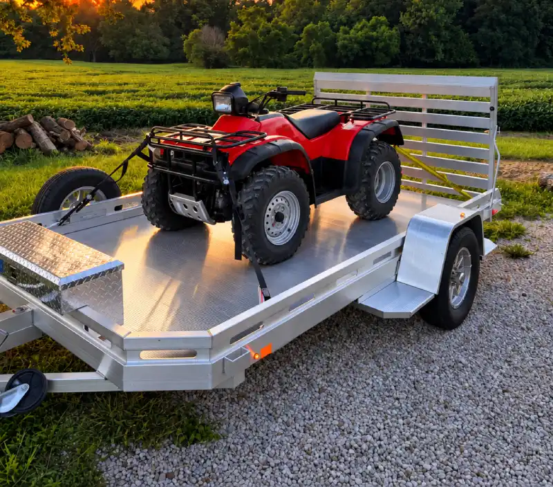 Enclosed cargo trailer at Trailer Pros LLC in Sycamore, IL