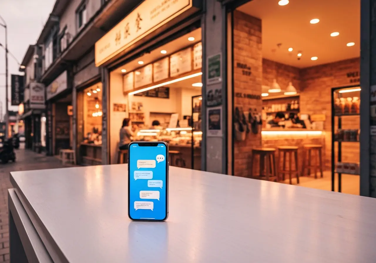 Smart messages on phone