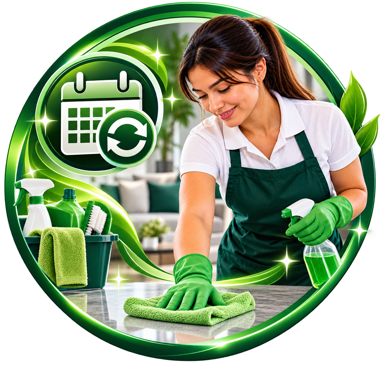Approved Rose Cleaning LLC project image for a cleaning service information section