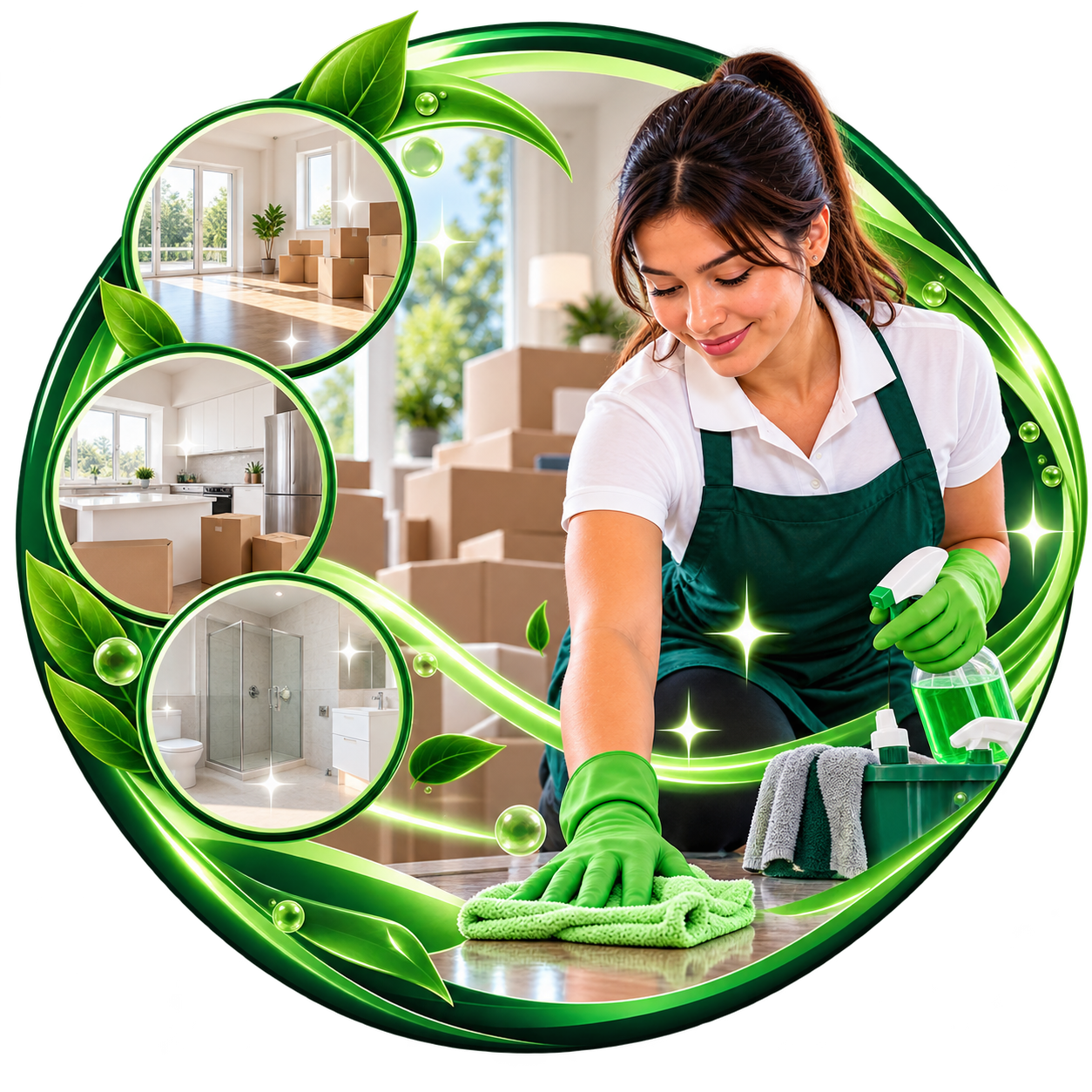 Approved Rose Cleaning LLC project image for a cleaning service information section
