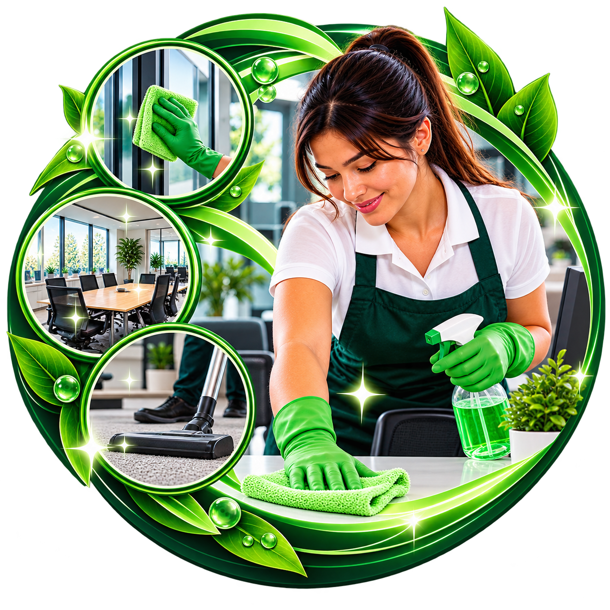 Approved Rose Cleaning LLC project image for a cleaning service information section