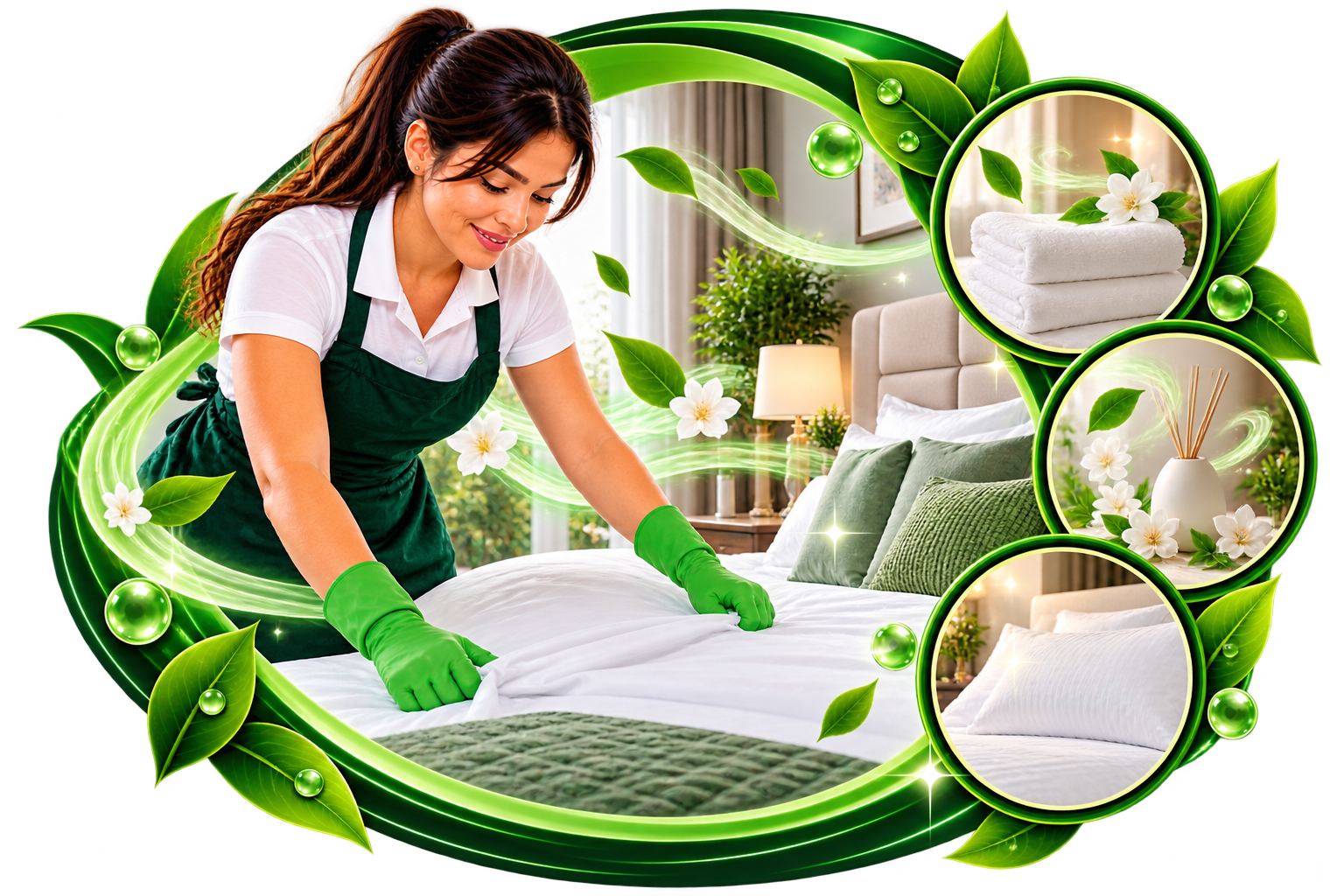Approved Rose Cleaning LLC project image for a cleaning service information section