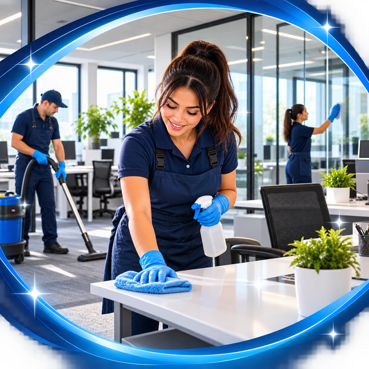 Approved Rose Cleaning LLC project image for a cleaning service information section