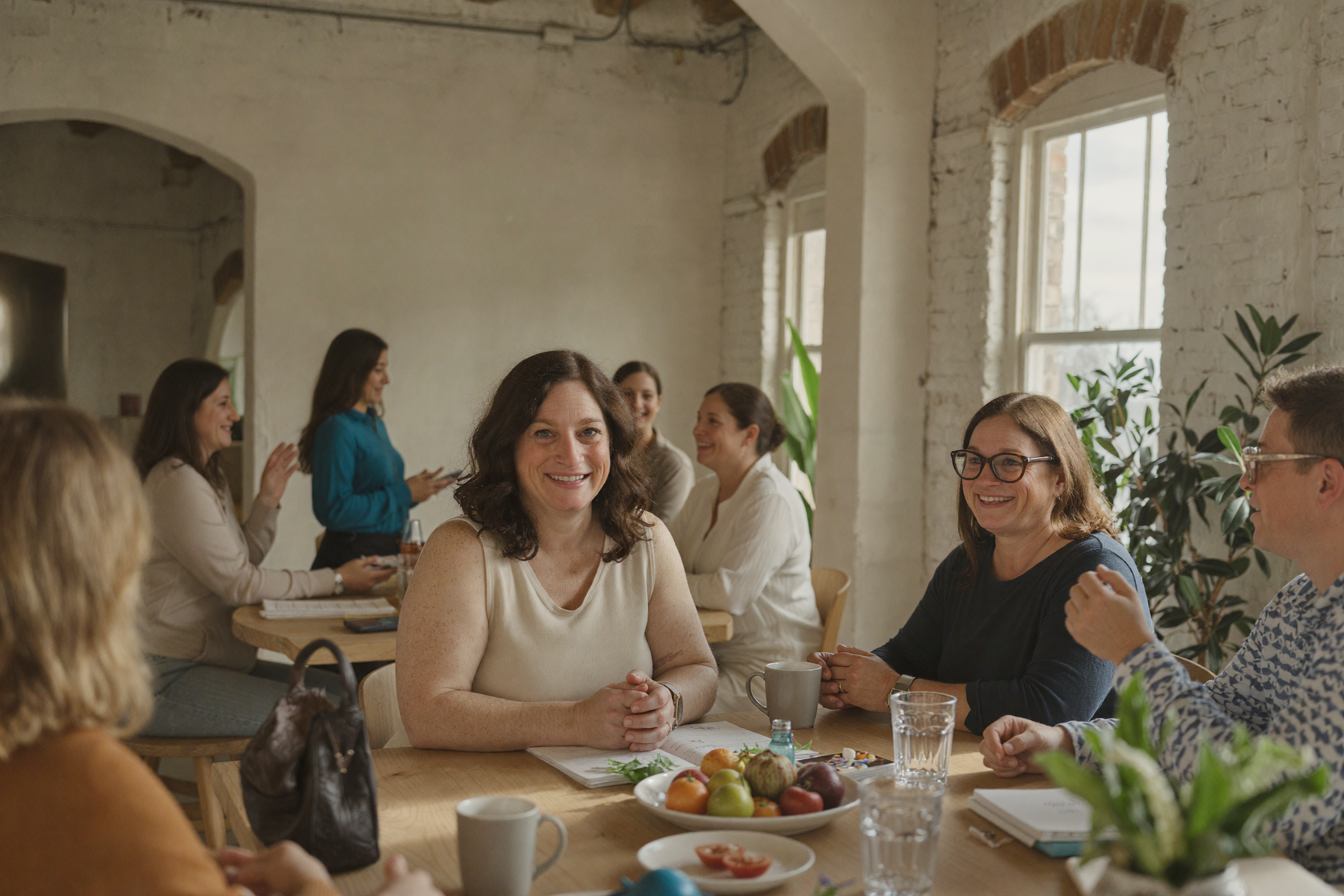 Allie Diliberto facilitating a team workshop