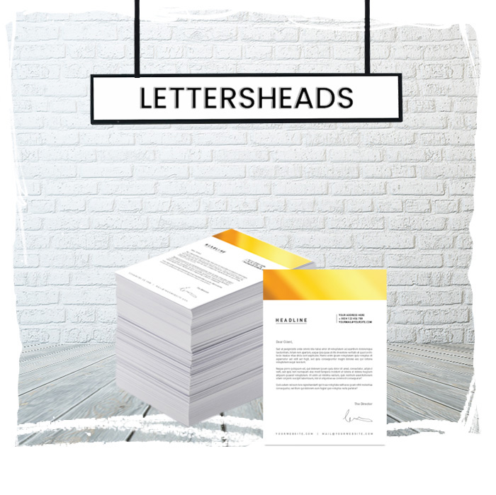 Professional branded letterhead printing in Tempe Arizona