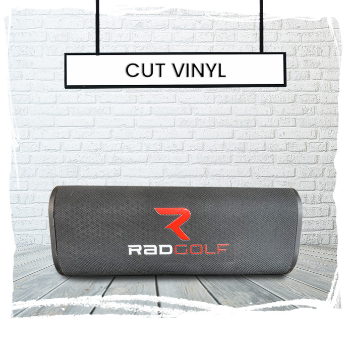Cut vinyl fleet branding applied by Q'D UP Print & Design