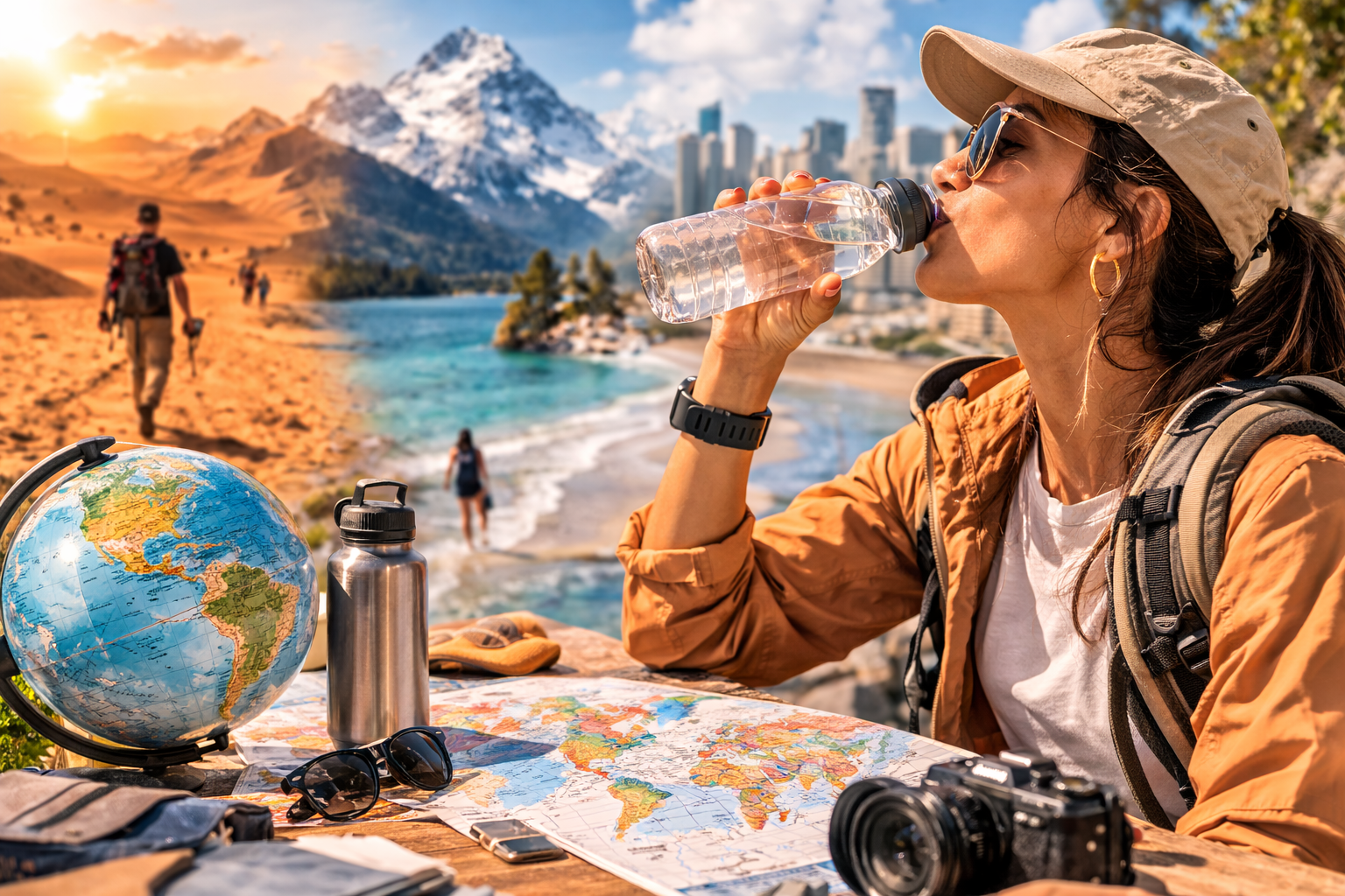 Hydration in Different Global Environments