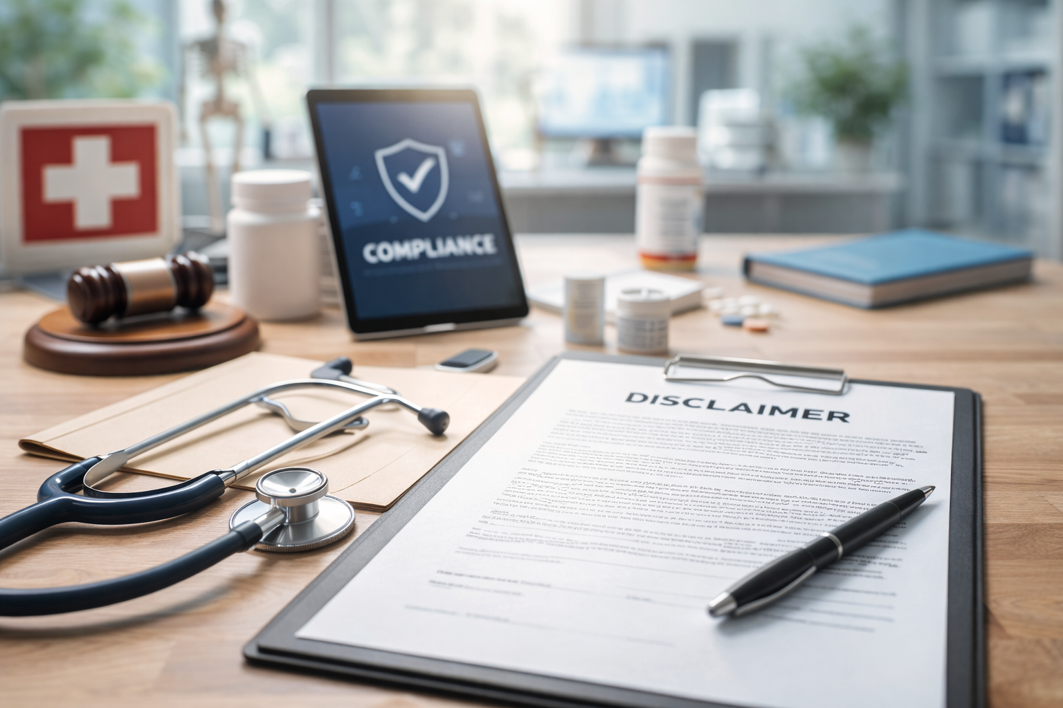 Compliance & Healthcare Disclaimer