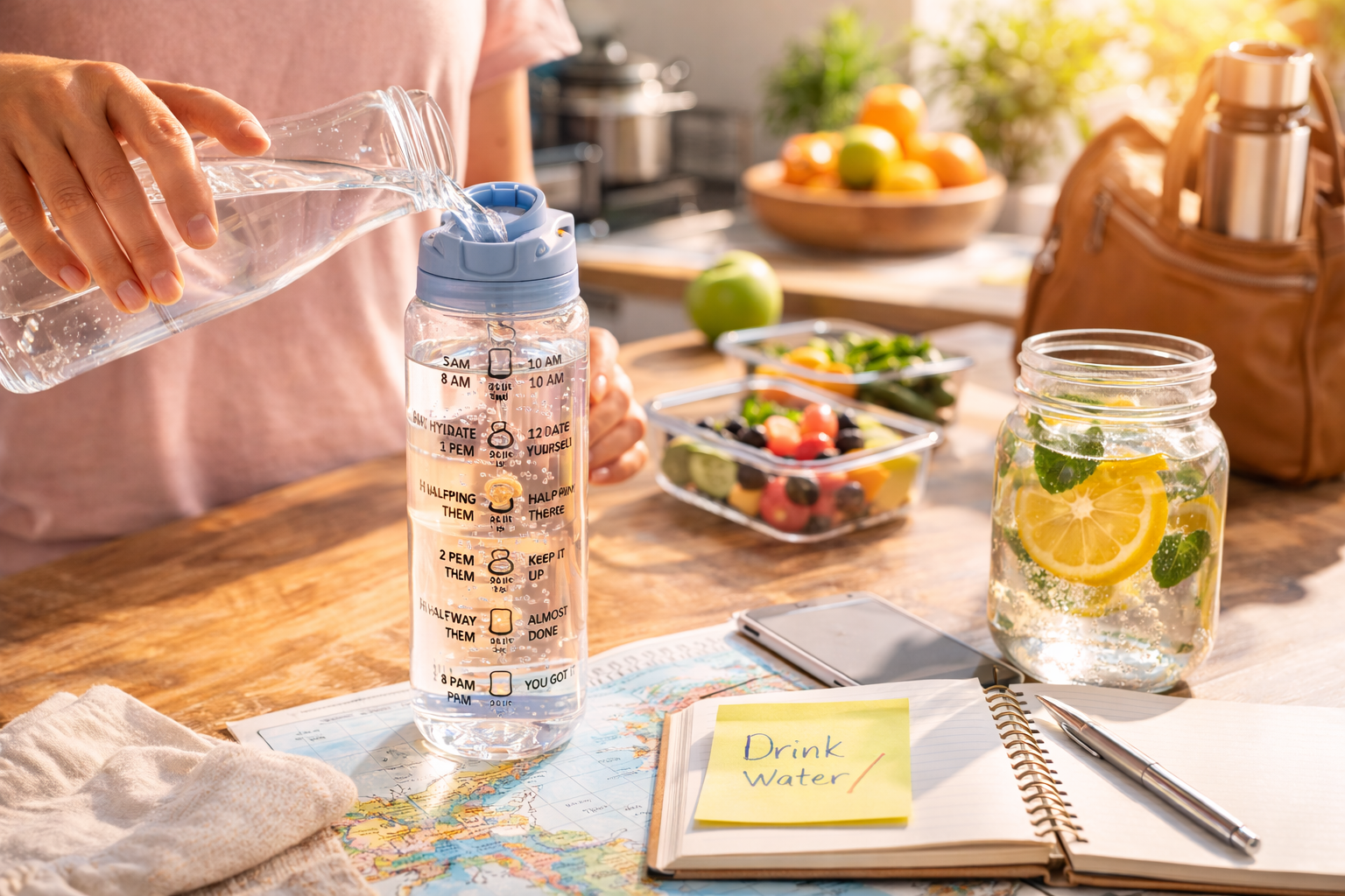 Practical Daily Habits to Improve Hydration