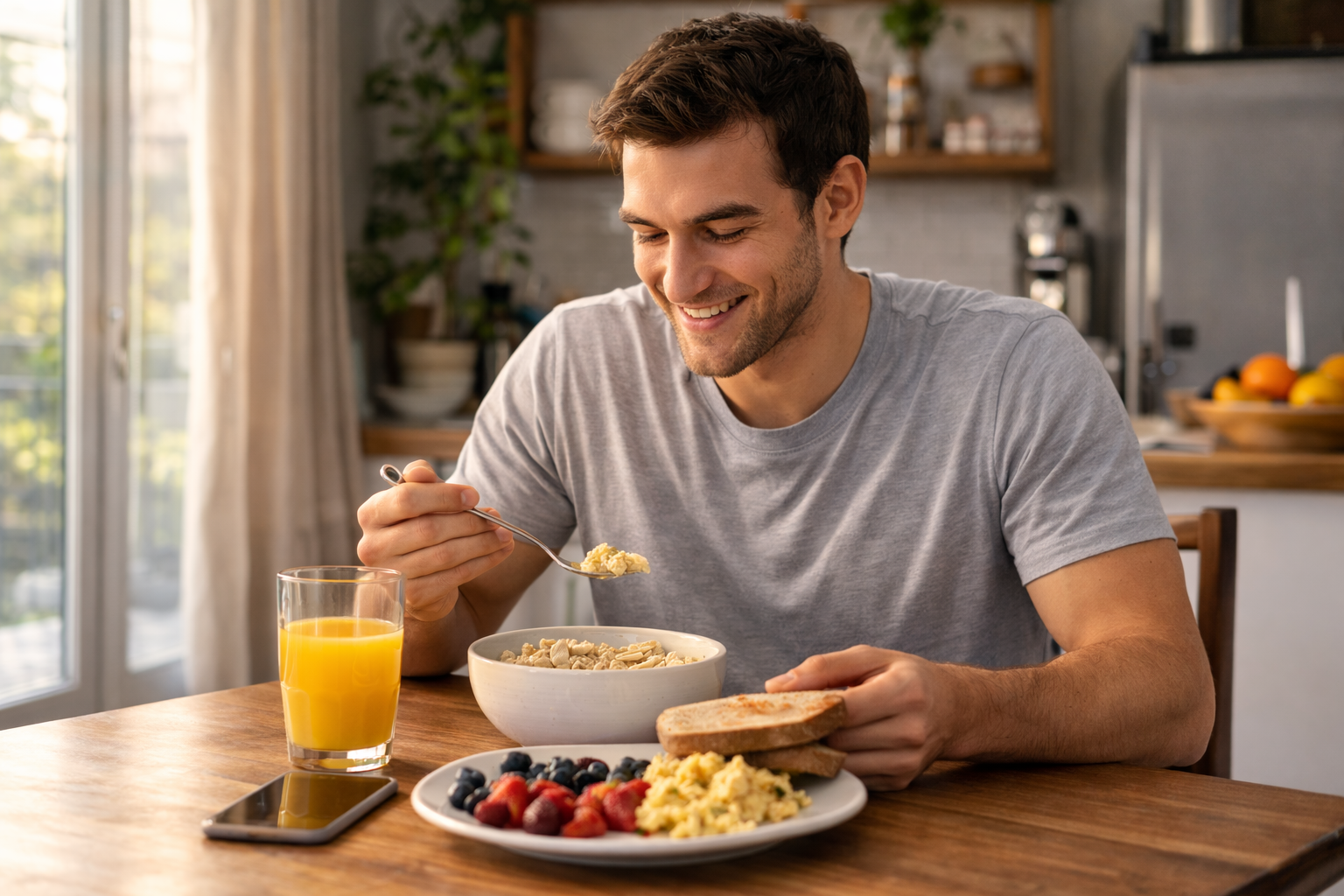 Eat a Balanced Breakfast (If It Fits Your Needs)